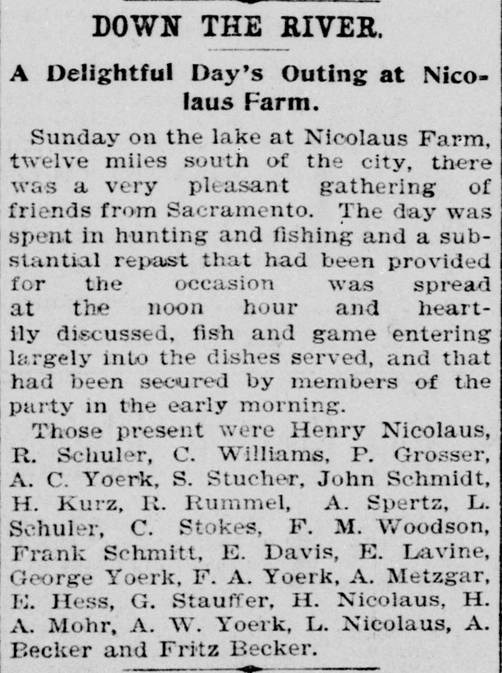 Nicolaus farm